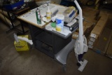 Cart with Wheel with Misc Contents