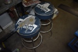 2 Blue Ox Shop Stools