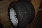 2 Eco Trail ST205/75D14 Tires on 5 Lug Rims