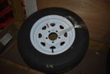 Rainier ST175/80R13 Tire on 5 Lug Rim