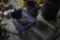 Push Type Lawn Spreader and Piece of Plastic Drain Pipe