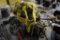 HUGE Quantity of Used Ratchet Straps in True Temper Double Wheel Wheel Barrow