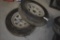 2 National Road Max ST205/75R15 Tires on 5 Lug Rims
