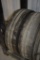 2 Continental HTL2 235/75R17.5 Tires on 8 Lug Rims
