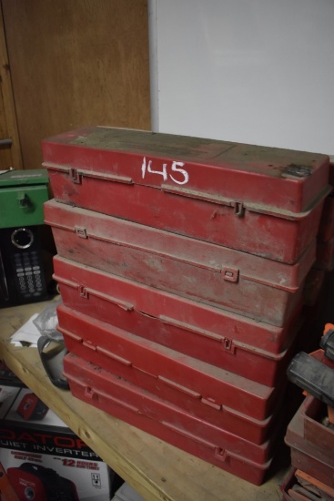 10 Boxes of Road Triangles,