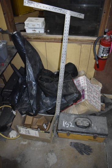 Group of Tool Boxes, Square and Tool Case