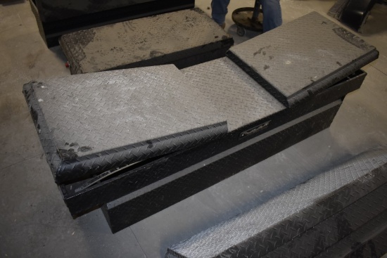 Weather Guard Black Diamond Plate Truck Tool Box