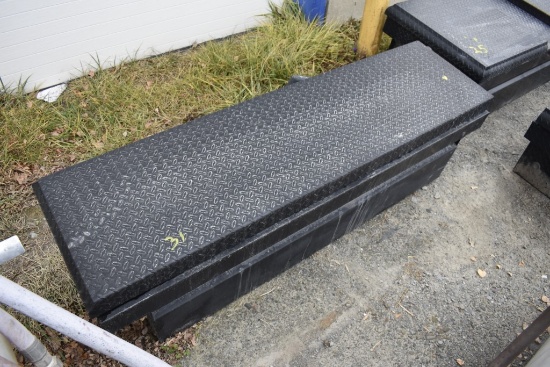 Weather Guard Black Diamond Plate Truck Tool Box