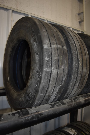 2 Continental HTL2 235/75R17.5 Tires