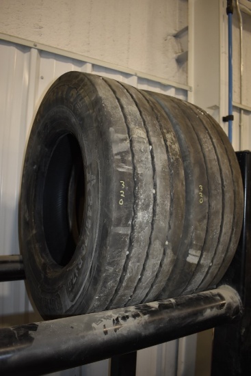2 Continental HTL2 235/75R17.5 Tires