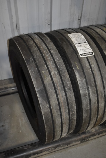 2 Continental HTL2 235/75R17.5 Tires