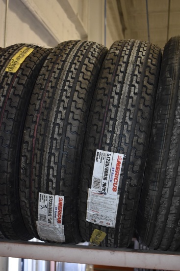 2 Americus ST235/80R16 Tires