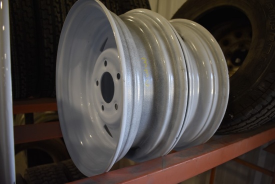 2 15" x 5" 5 Lug Rims