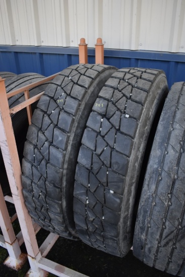 2 General RD 11R24.5 Tires