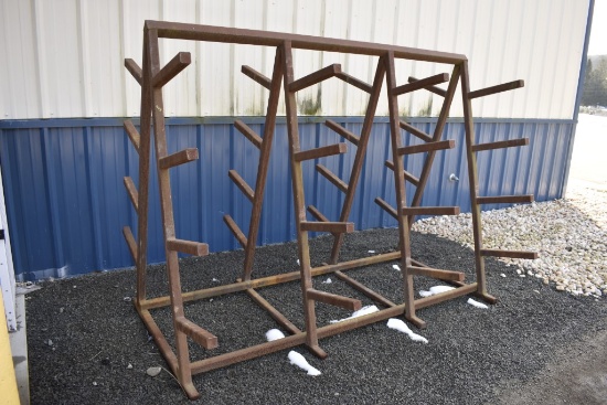 Metal Pipe Storage Rack