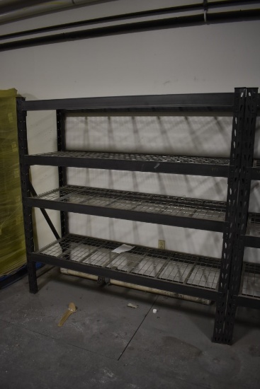 4 Tier Wire Shelf Racking
