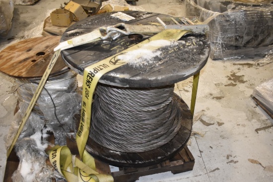 Roll of 1 1/8" Wire Rope