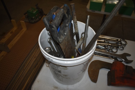 Bucket of Misc Tools
