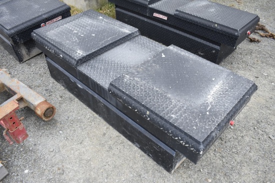 Weather Guard Black Diamond Plate Truck Tool Box