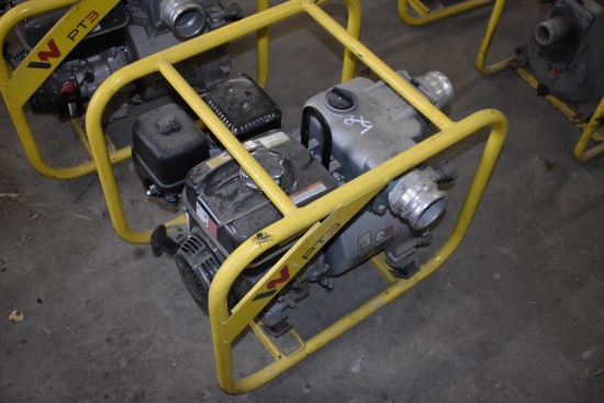 Wacker Neuson PT3 Water Pump with Honda GX 270 Motor