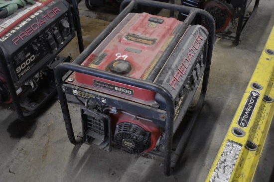 Predator 6500 Generator with 302 CC Engine