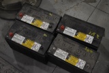 4 CAT 115-2422 Batteries