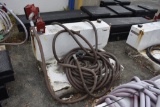Weather Guard L-shape Fuel Transfer Tank With Fill-Rite Electric Pump and 50' Hose