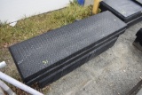 Weather Guard Black Diamond Plate Truck Tool Box