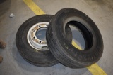 2 Continental HTL2 235/75R17.5 Tires