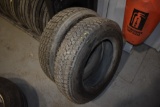 2 Good Year 225/70R19.5 Tires
