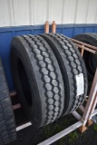 2 Continental HSC3 11R24.5 Tires