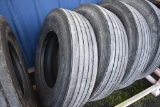 2 Hankook AL11 11R22.5 Tires