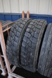 2 General RD 11R24.5 Tires
