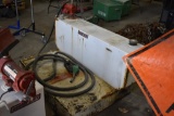 Weather Guard L-shape Fuel Transfer Tank With Fill-Rite Electric Pump