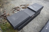 Weather Guard Black Diamond Plate Truck Tool Box
