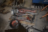 Ridgid 300-12 Pipe Threading Machine on Pallet with Parts and Accessories