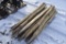 Approx 20 6' Fence Posts