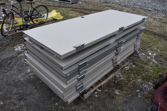 12 36" x 84" Metal Doors