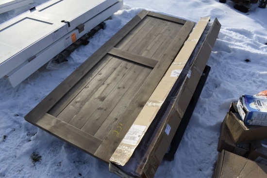 30" x 84" Sliding Door