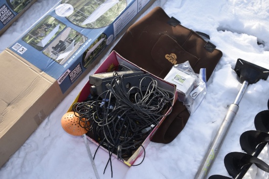 2 Fish Finders , Waiters, Misc Cables