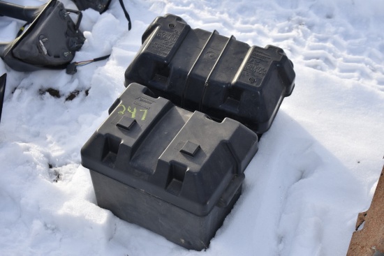 2 Battery Boxes