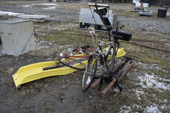 2 Bicycles, Nordic Track, Slide, Whipple Tree