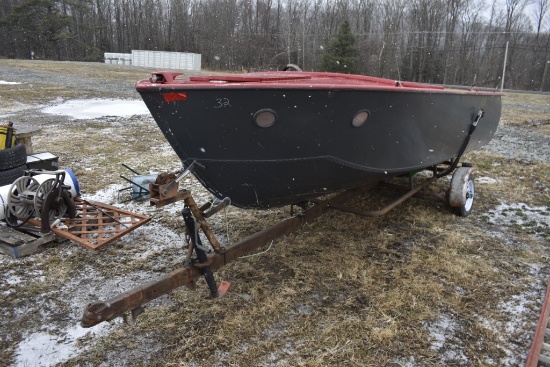 16' Boat on Trailer
