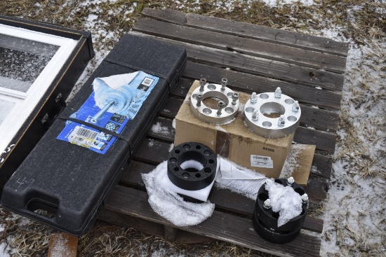 100lb Weight Set and Wheel Spacers