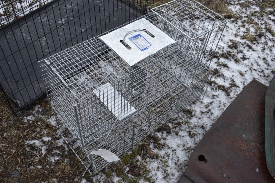 2 Live Animal Traps