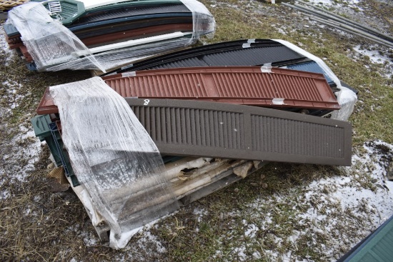 Pallet of Plastic Shutters