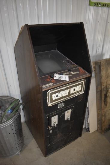 1981 Nintendo Donkey Kong Arcade Cabinet