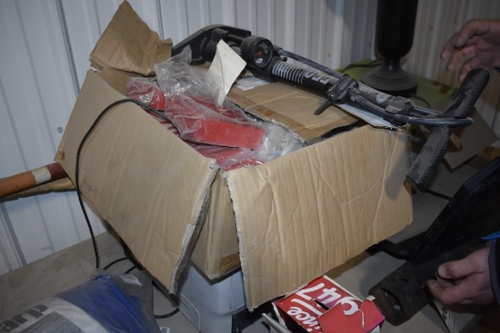 Bike Pump, Alarm Gang Boxes, Printer