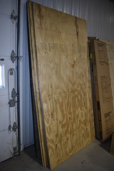 5 1/2" x 8' x 4' Plywood Pieces