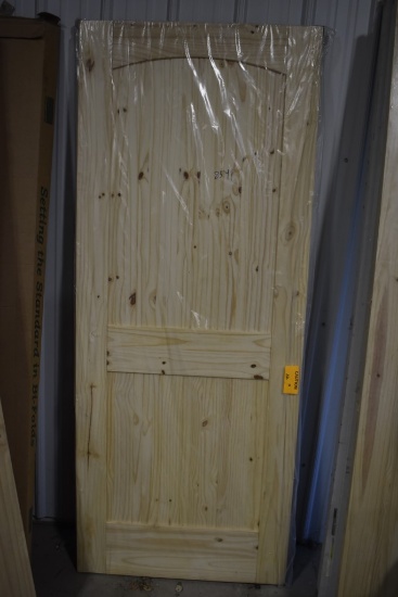 Interior Knotty Pine 32" x 80" Solid Wood Door